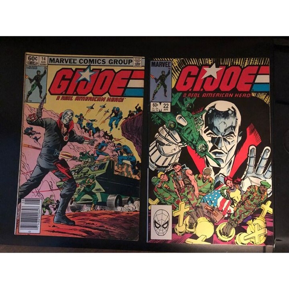 G.I. Joe A Real American Hero #22 1st App Duke & Roadblock+G.I.Joe #14 1st Desto